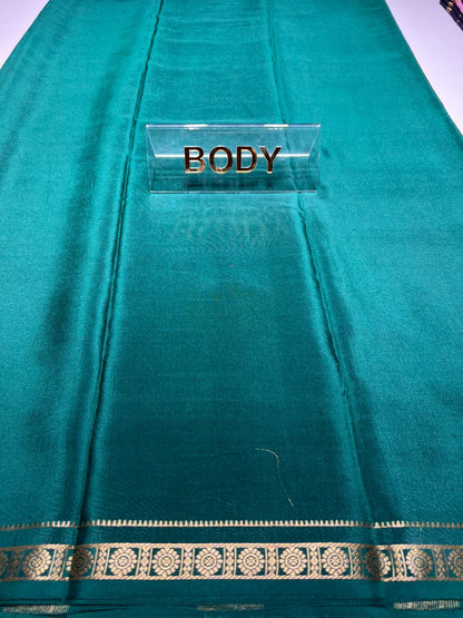 Pure Mysore Silk Saree.