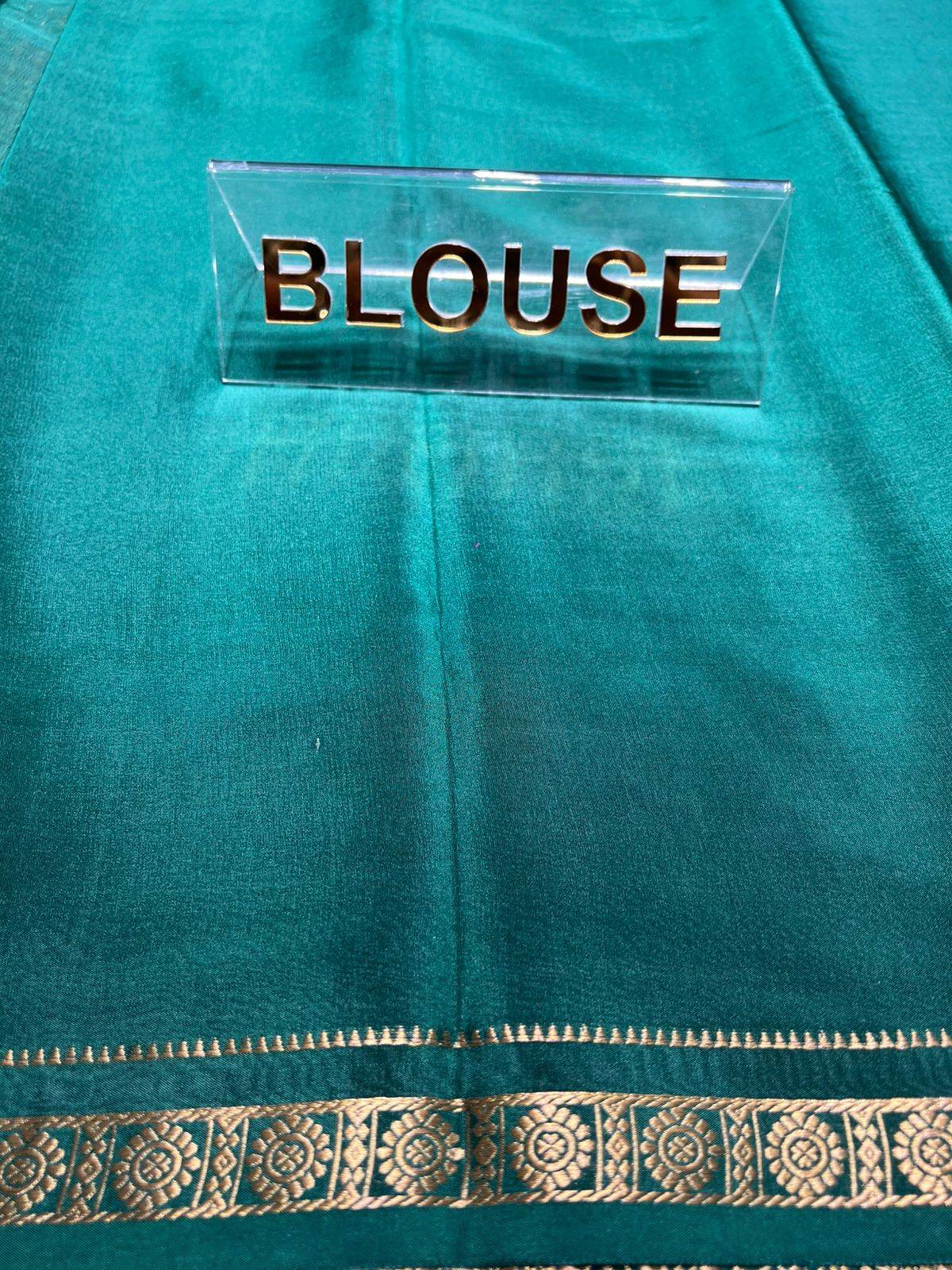 Pure Mysore Silk Saree.