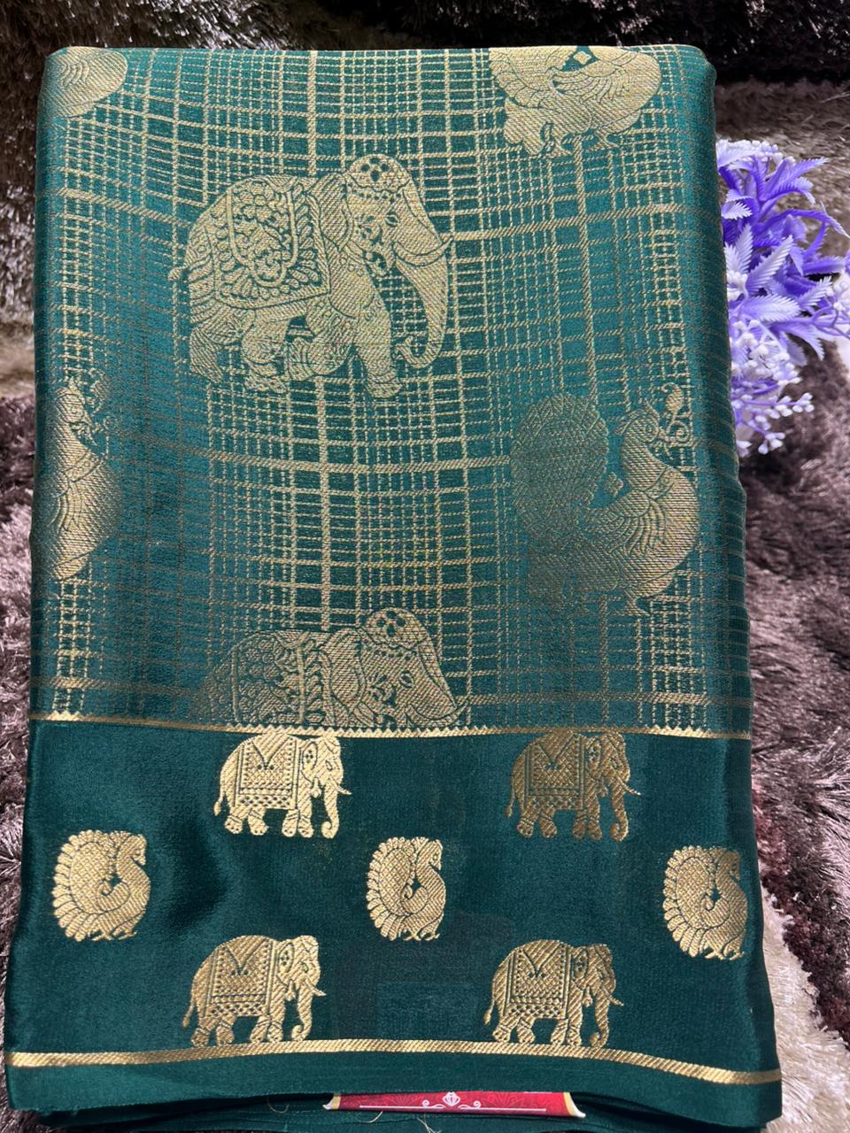 Pure Mysore Silk Saree.