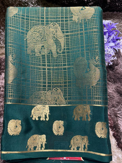Pure Mysore Silk Saree.