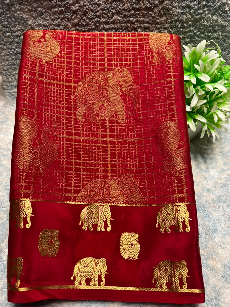 Pure Mysore Silk Saree.