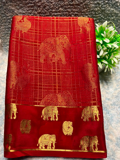 Pure Mysore Silk Saree.