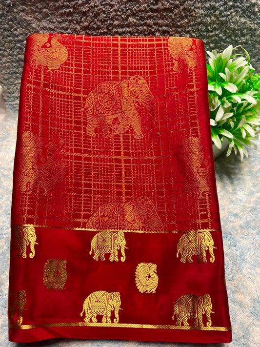 Pure Mysore Silk Saree.