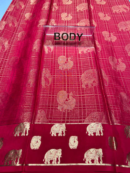 Pure Mysore Silk Saree.