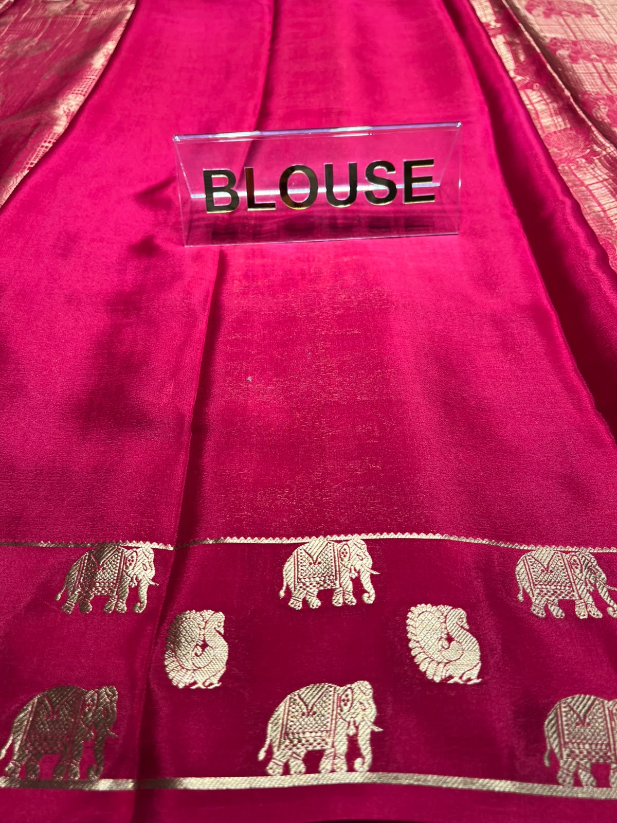 Pure Mysore Silk Saree.