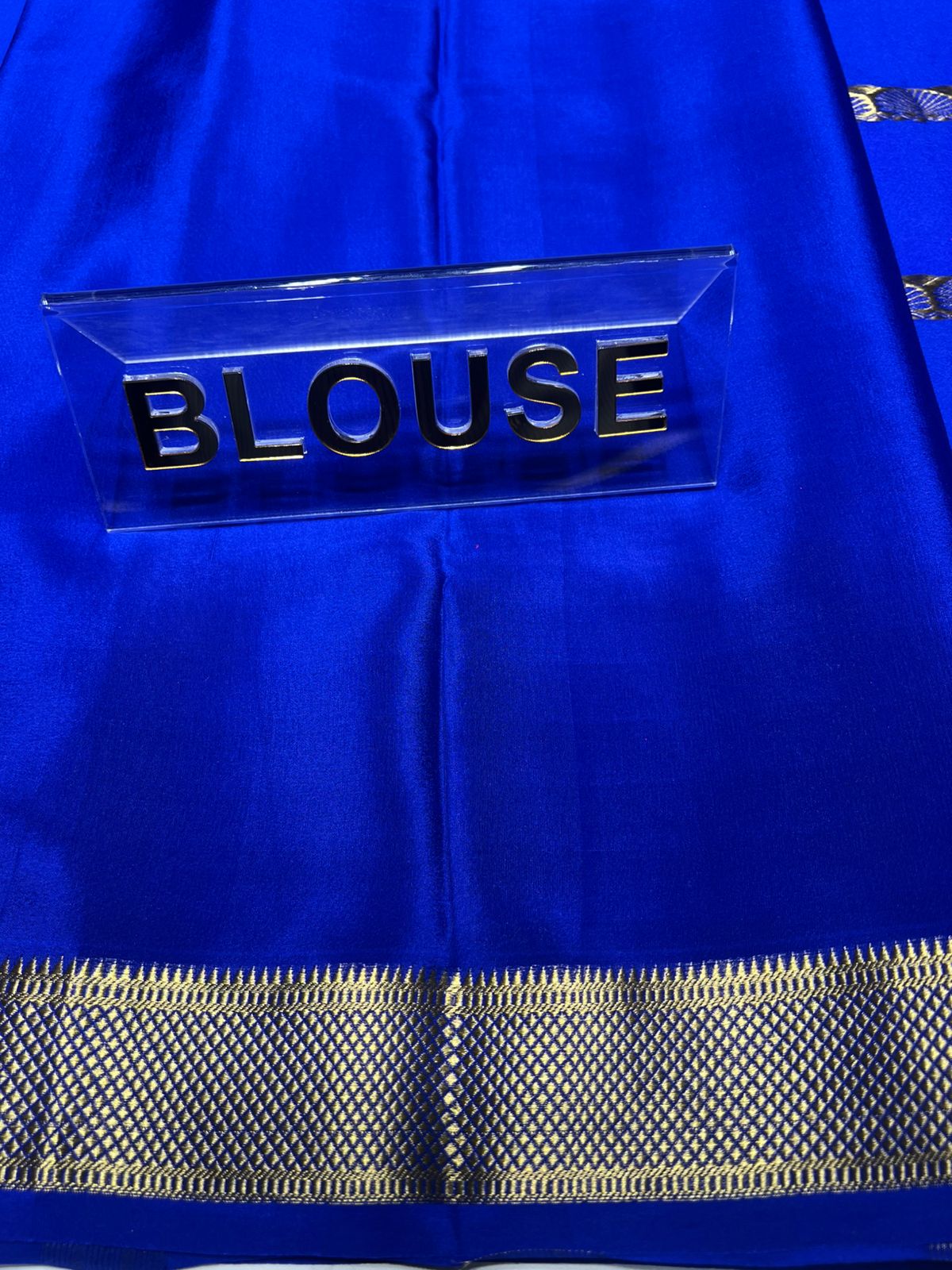 Pure Mysore Silk Saree.