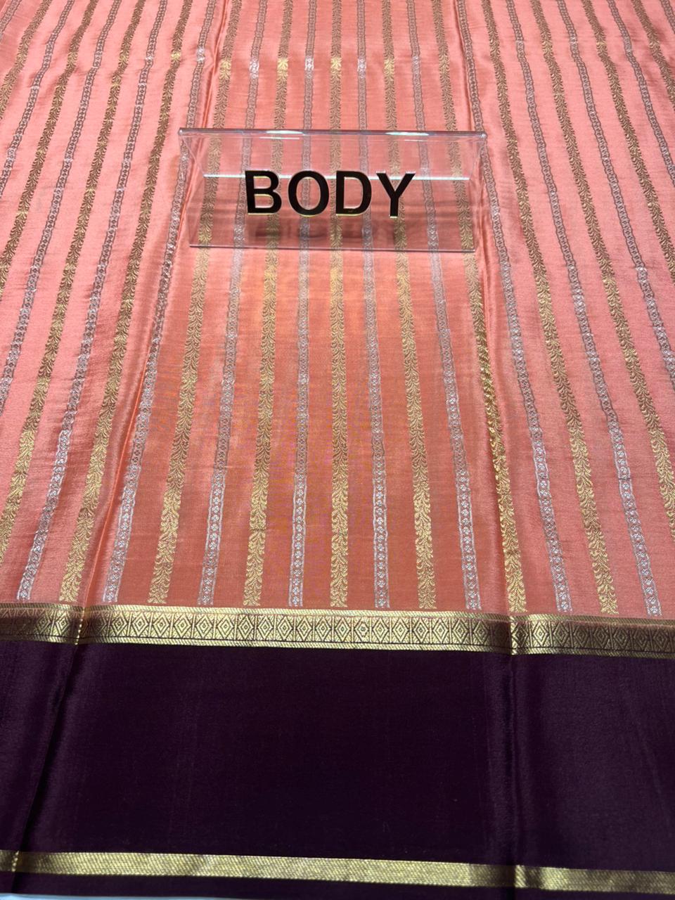 Pure Mysore Silk Saree.