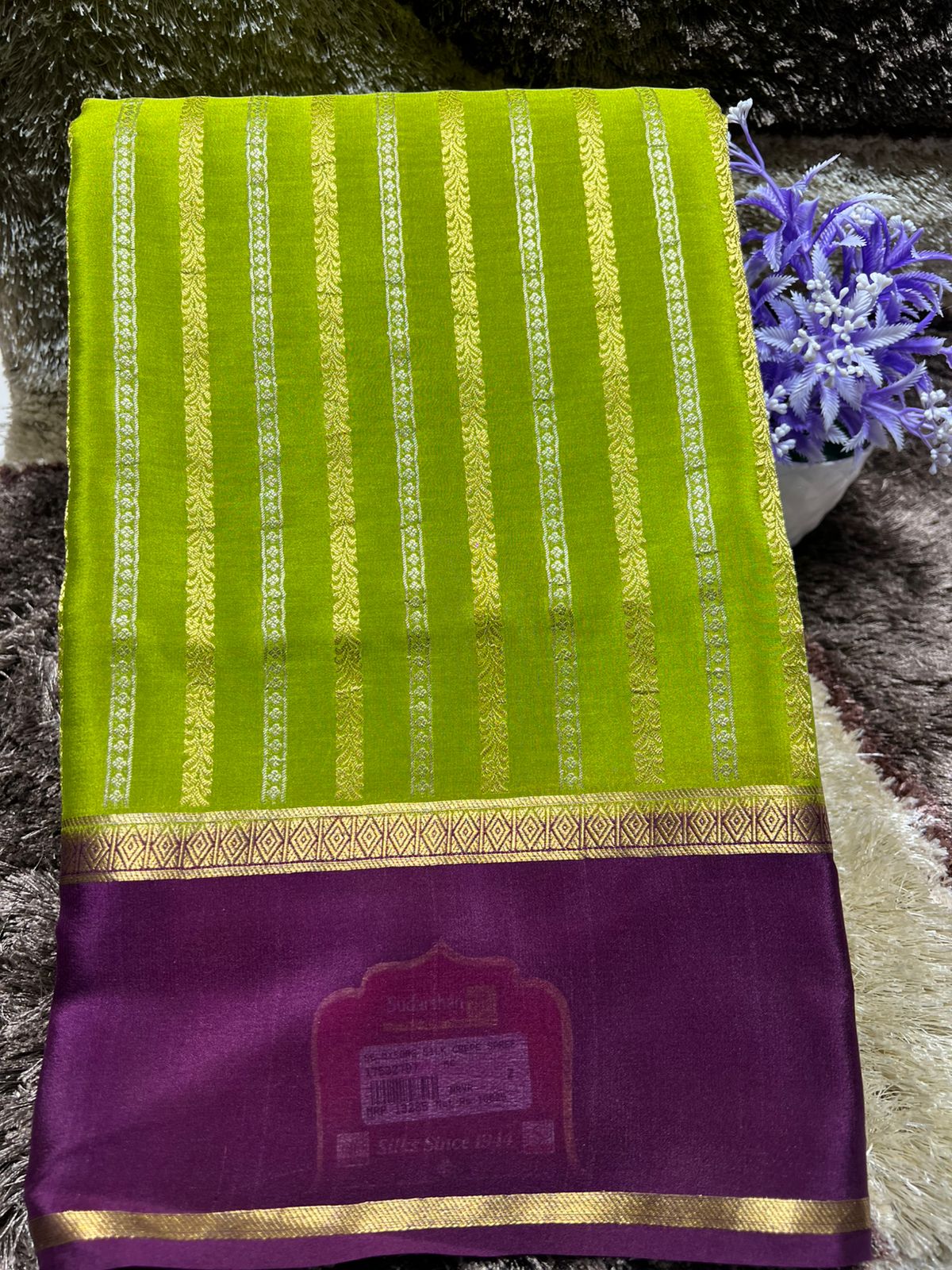 Pure Mysore Silk Saree.