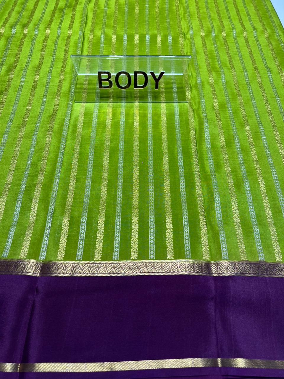 Pure Mysore Silk Saree.