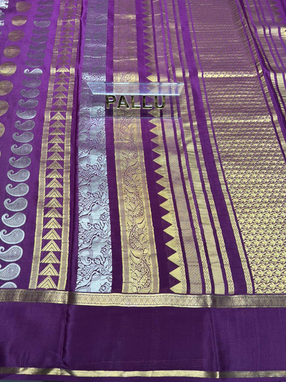 Pure Mysore Silk Saree.