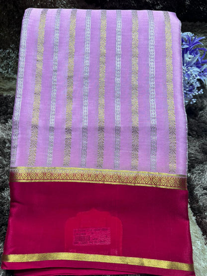 Pure Mysore Silk Saree.