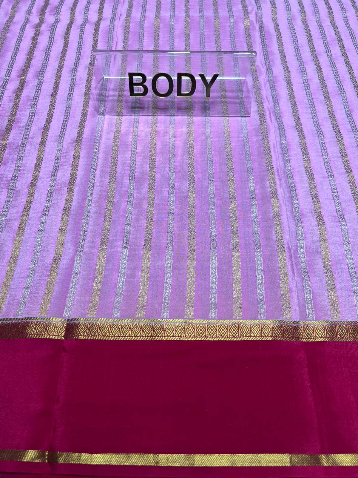 Pure Mysore Silk Saree.