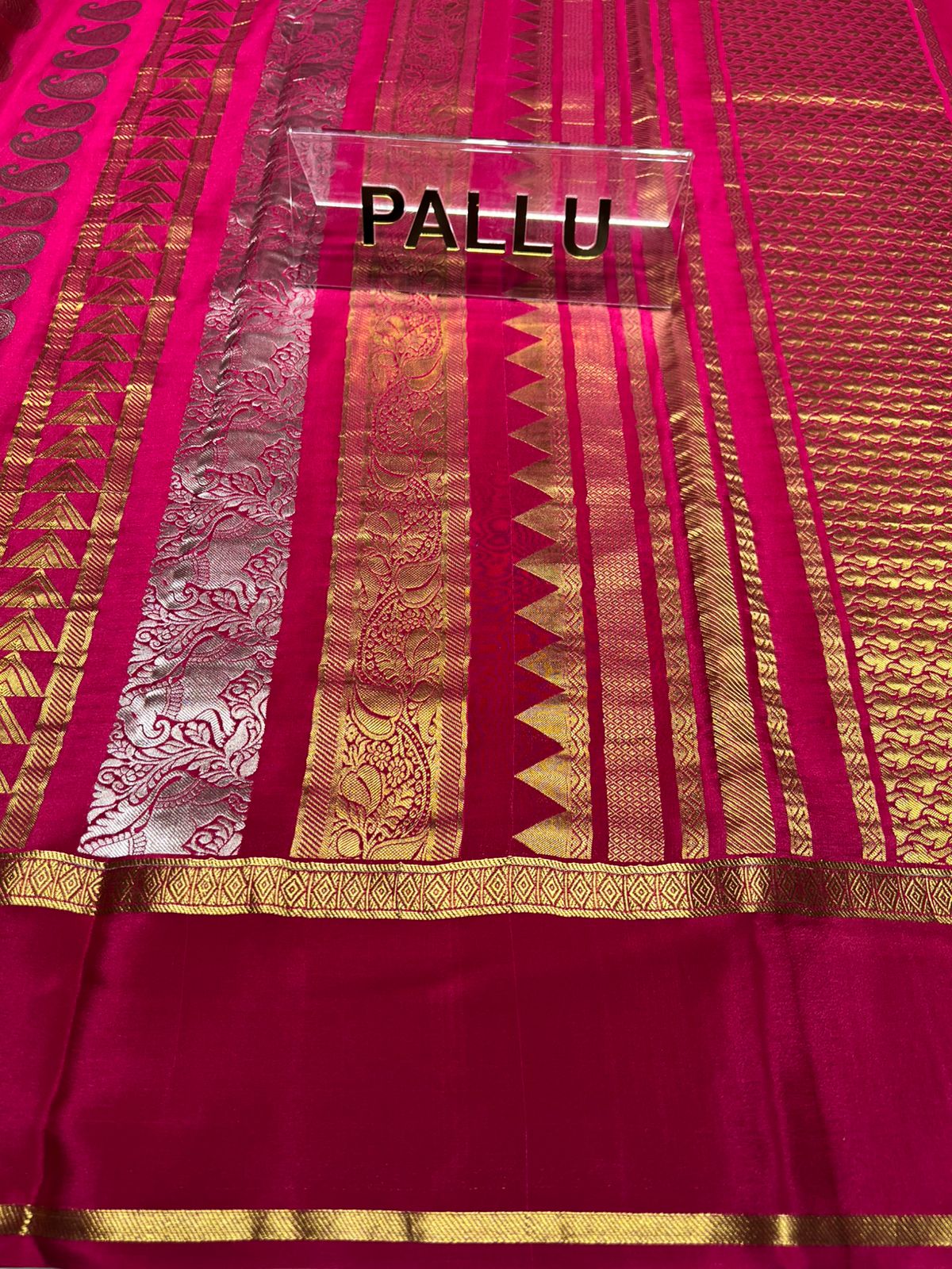 Pure Mysore Silk Saree.