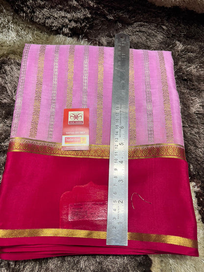 Pure Mysore Silk Saree.