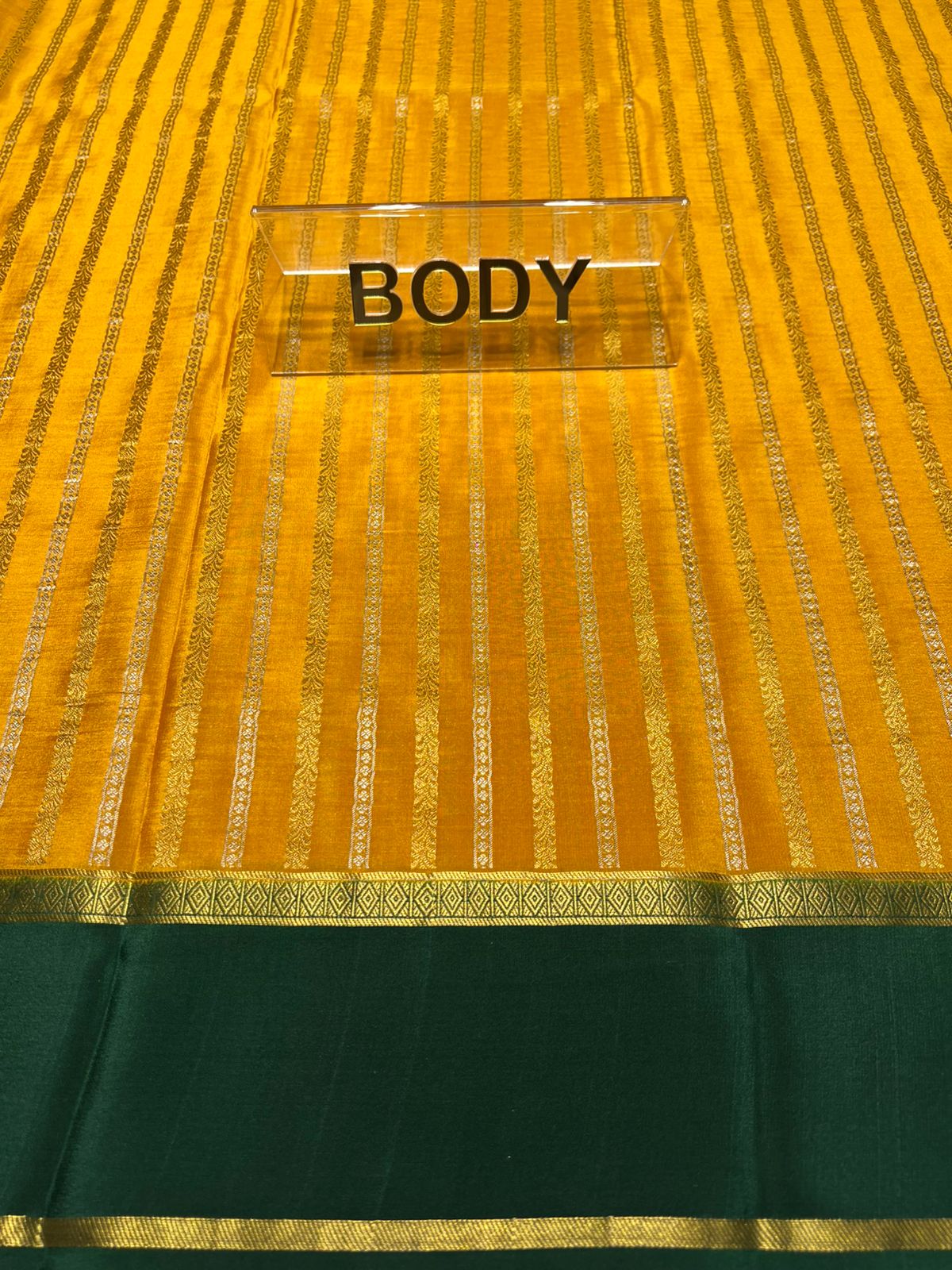 Pure Mysore Silk Saree.