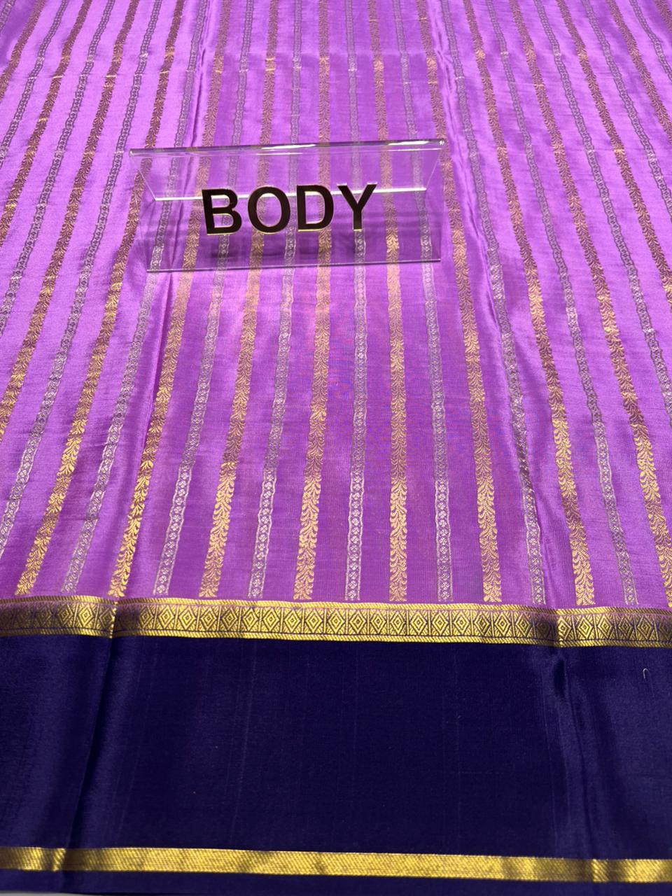 Pure Mysore Silk Saree.