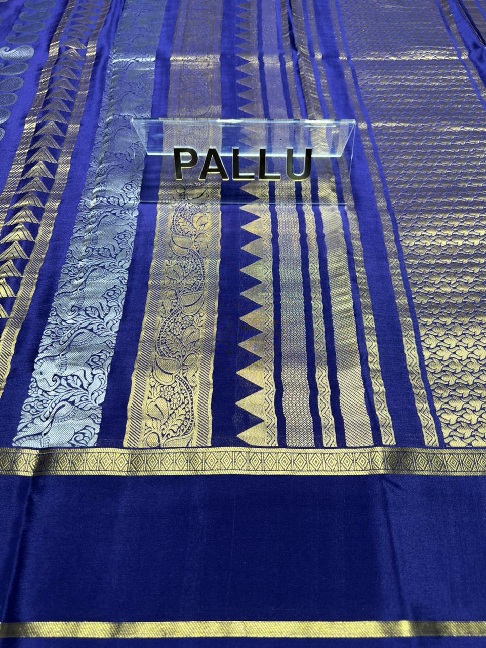 Pure Mysore Silk Saree.