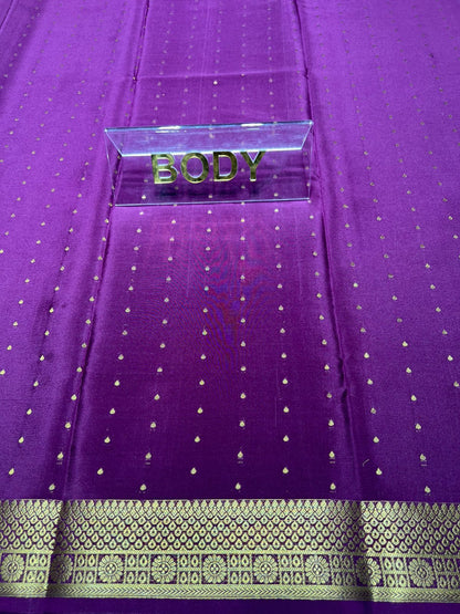 Pure Mysore Silk Saree.
