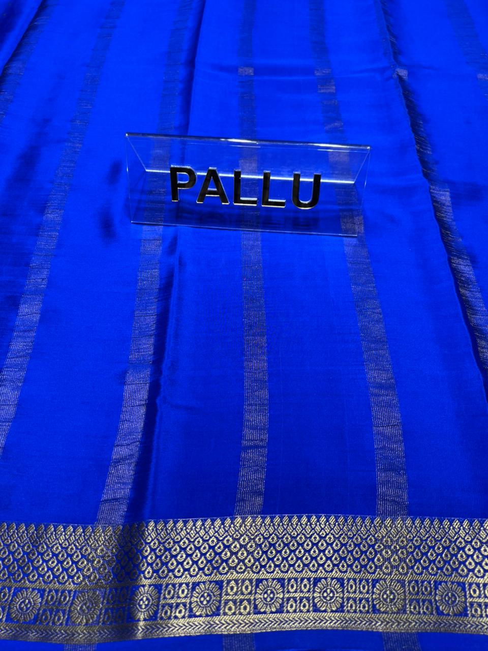 Pure Mysore Silk Saree.