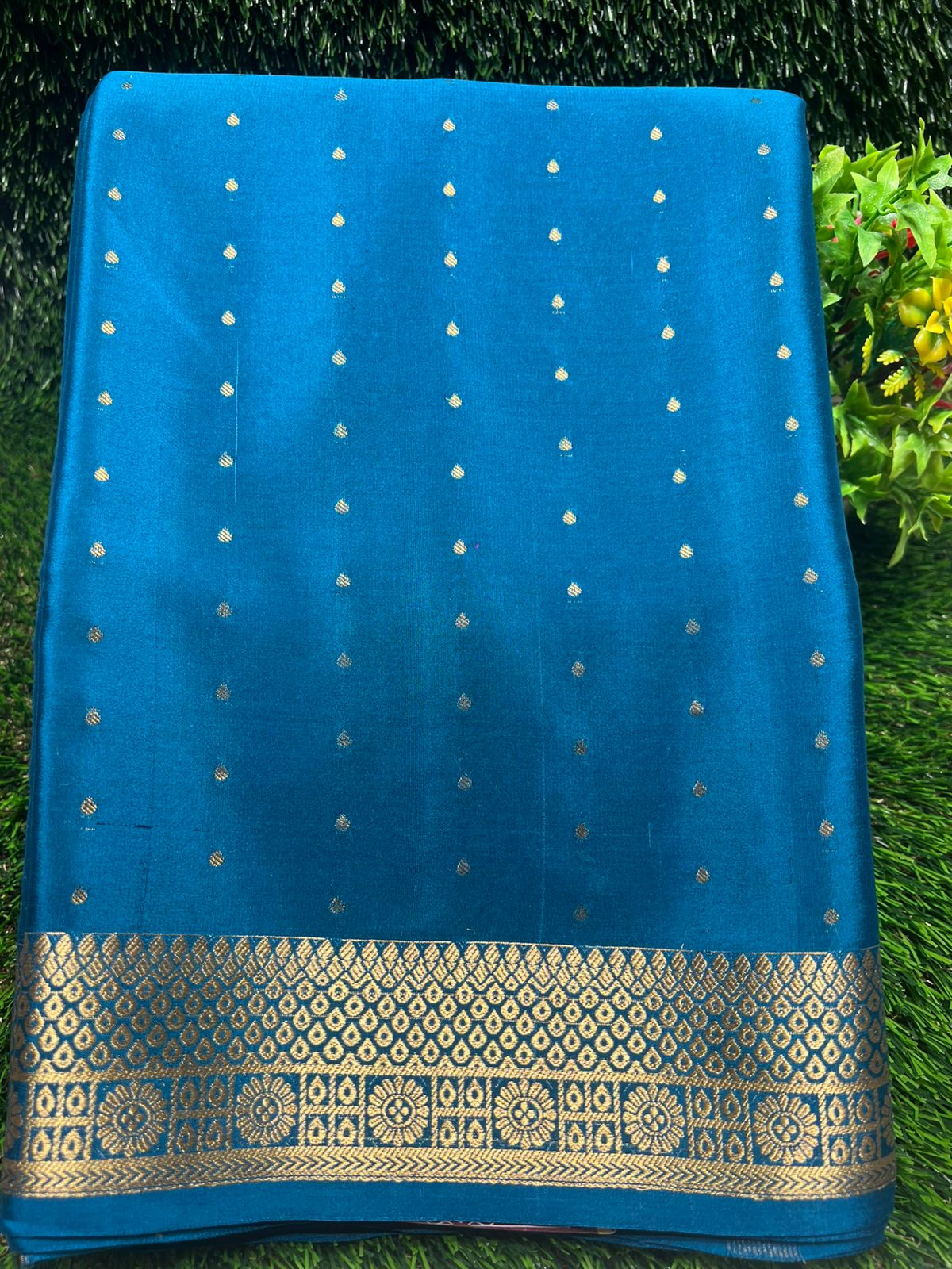 Pure Mysore Silk Saree.