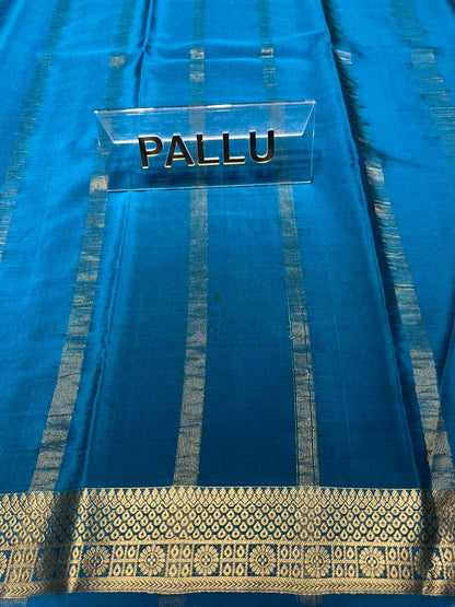Pure Mysore Silk Saree.