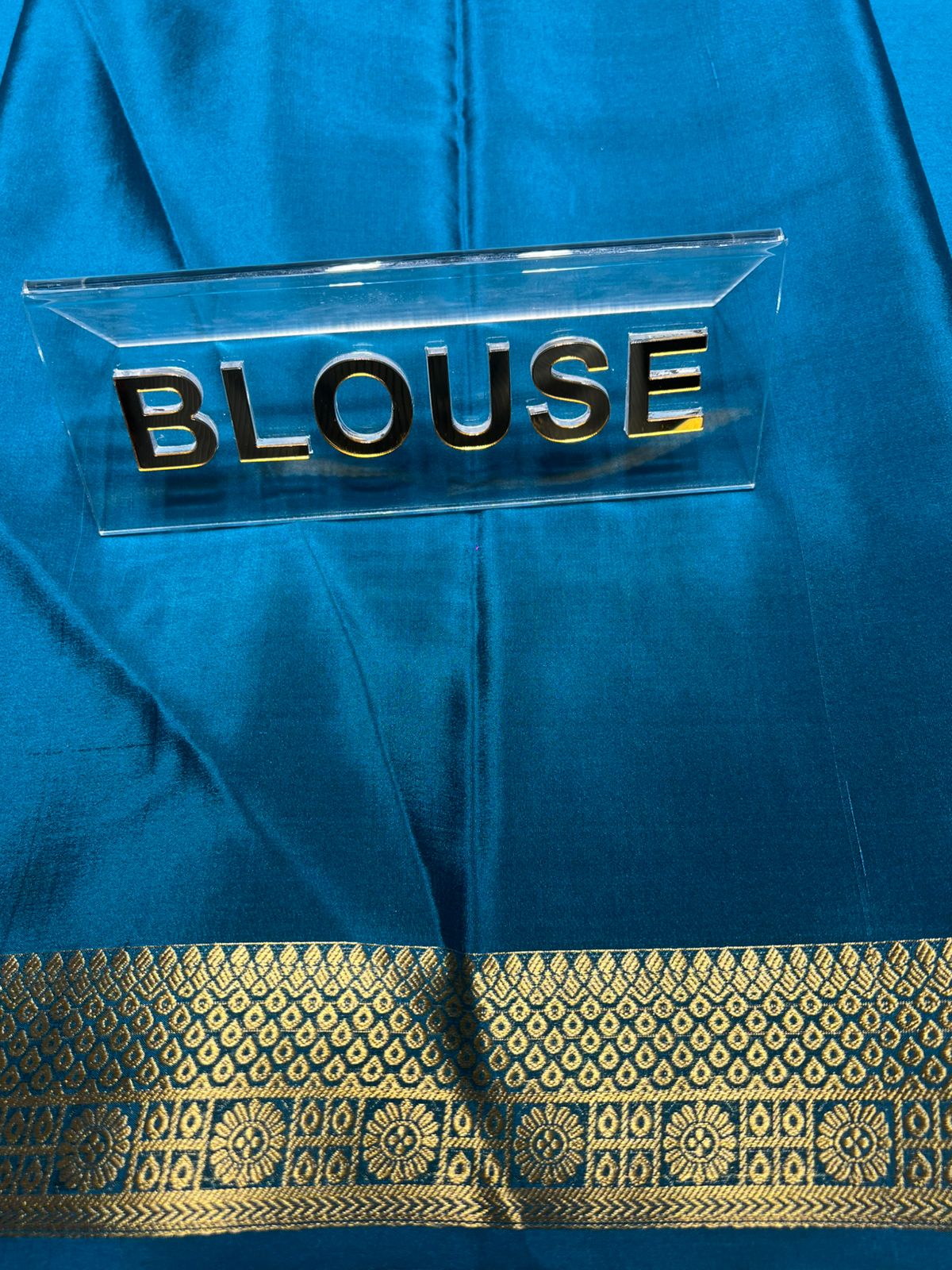 Pure Mysore Silk Saree.
