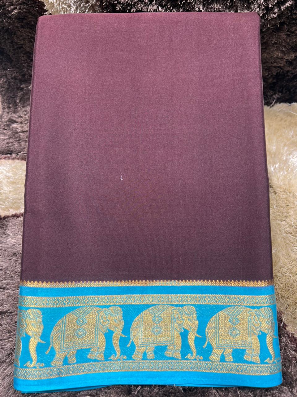 Pure Mysore Silk Saree.