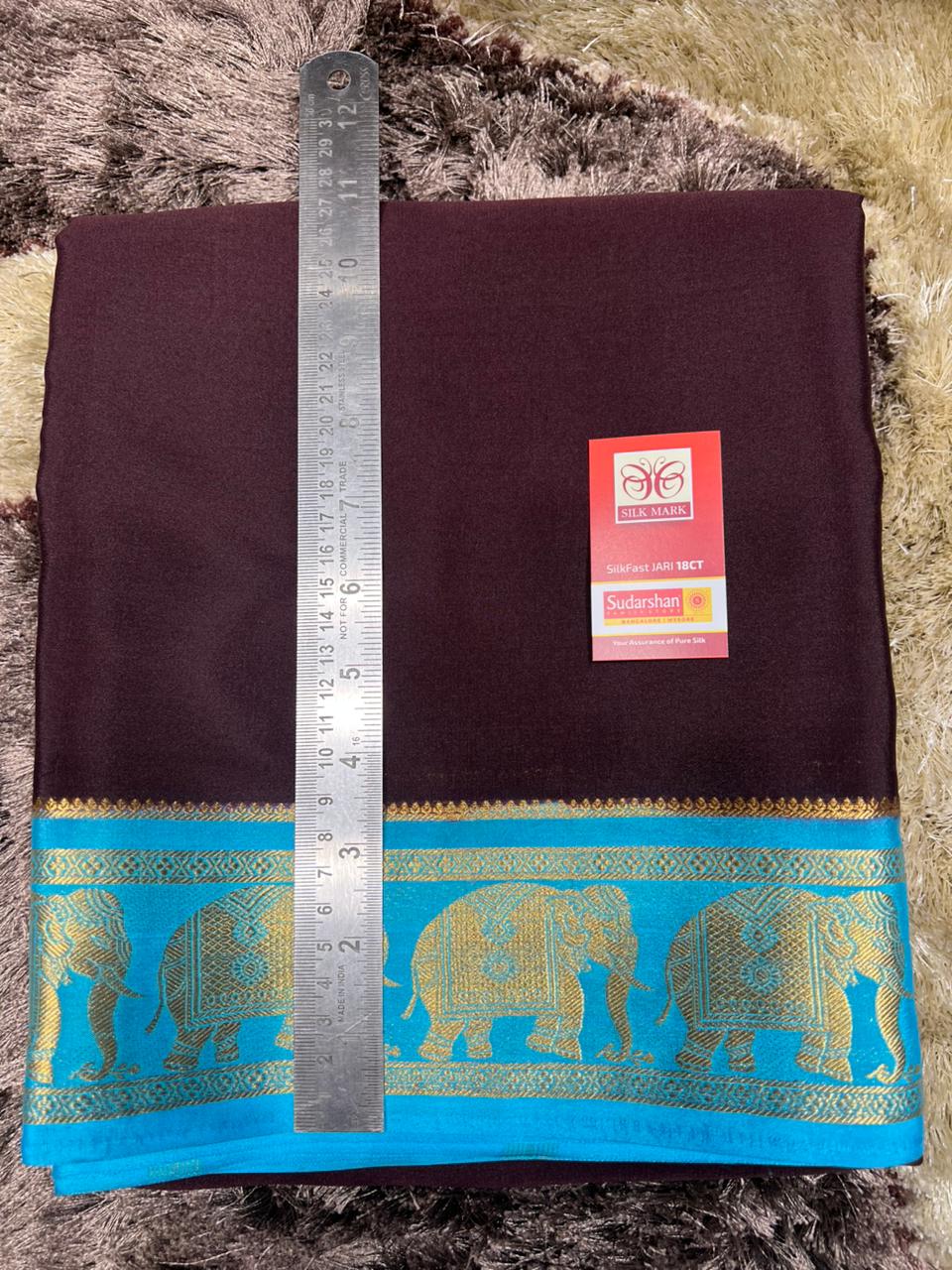 Pure Mysore Silk Saree.