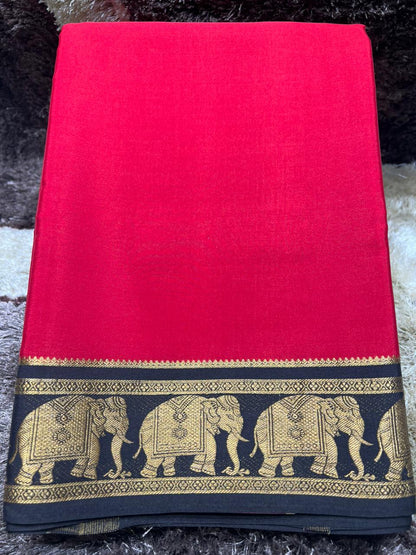 Pure Mysore Silk Saree.