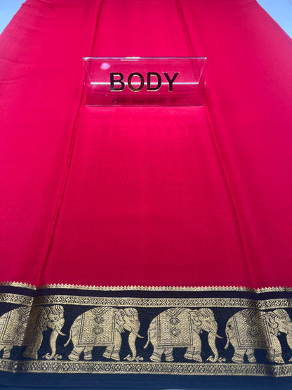 Pure Mysore Silk Saree.