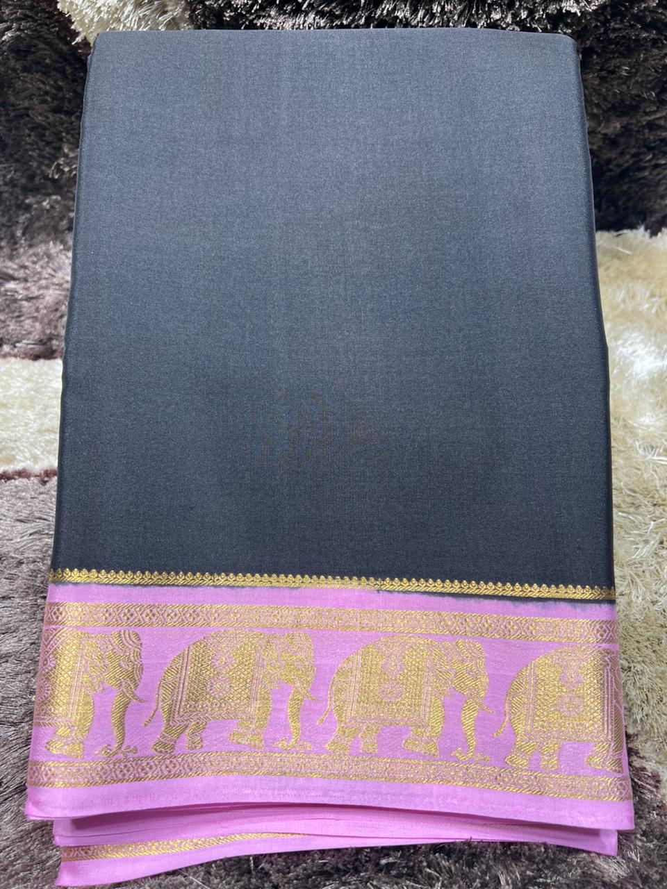 Pure Mysore Silk Saree.