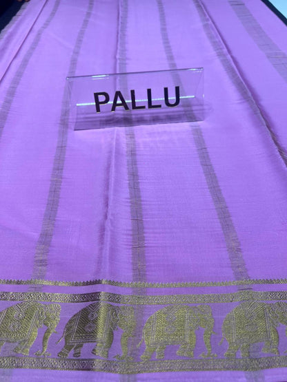 Pure Mysore Silk Saree.