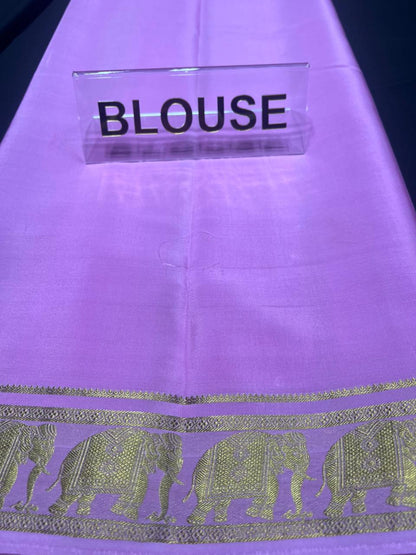 Pure Mysore Silk Saree.