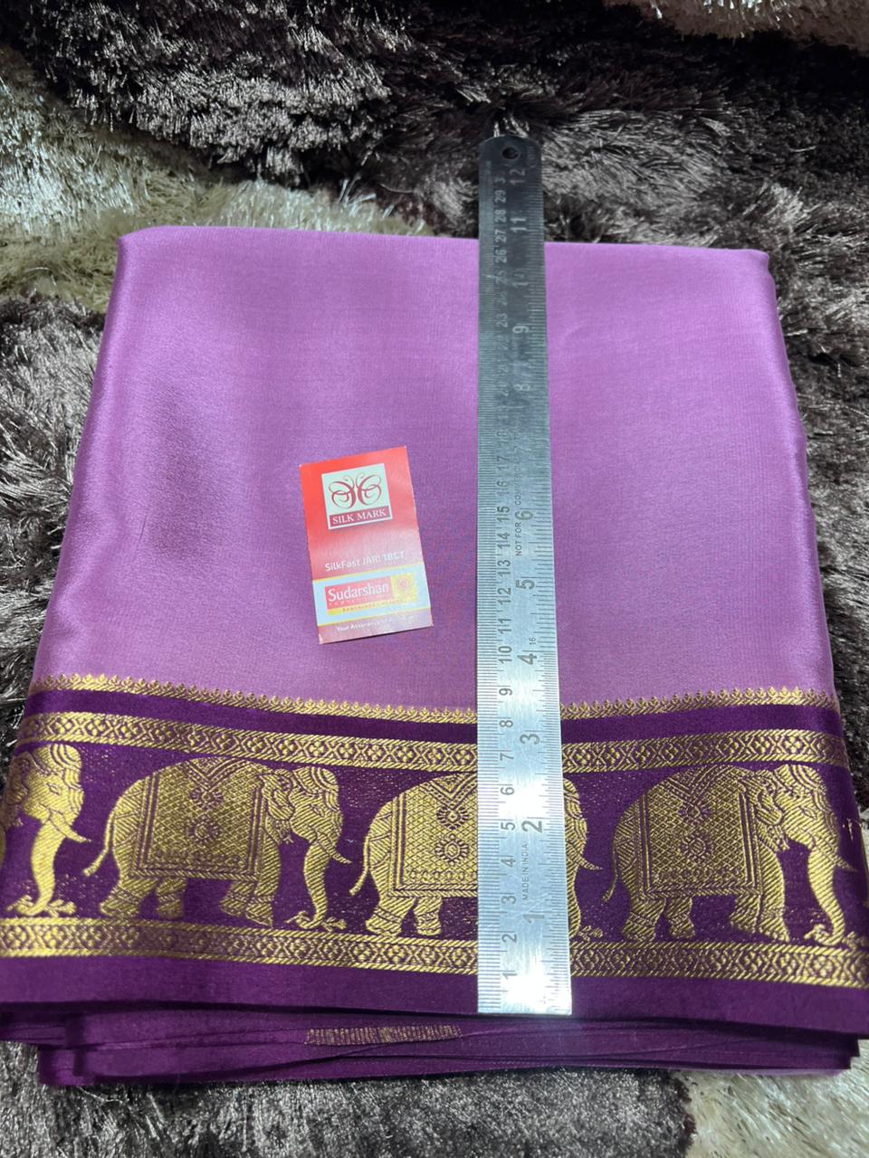 Pure Mysore Silk Saree.