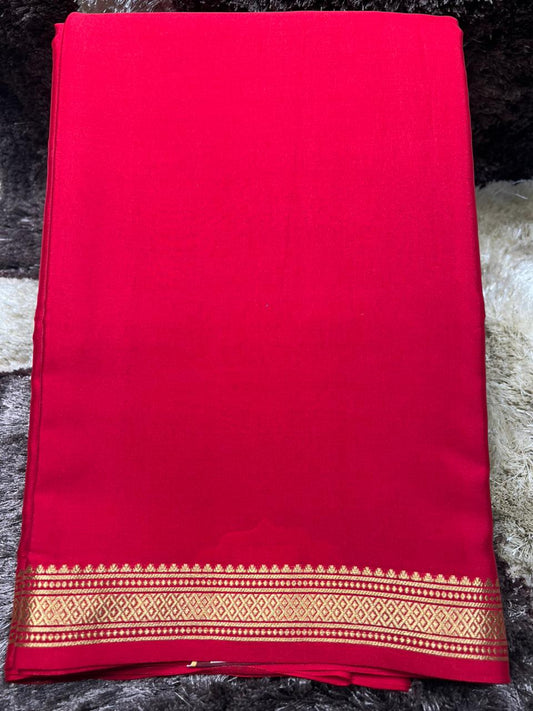 Pure Mysore Silk Saree.