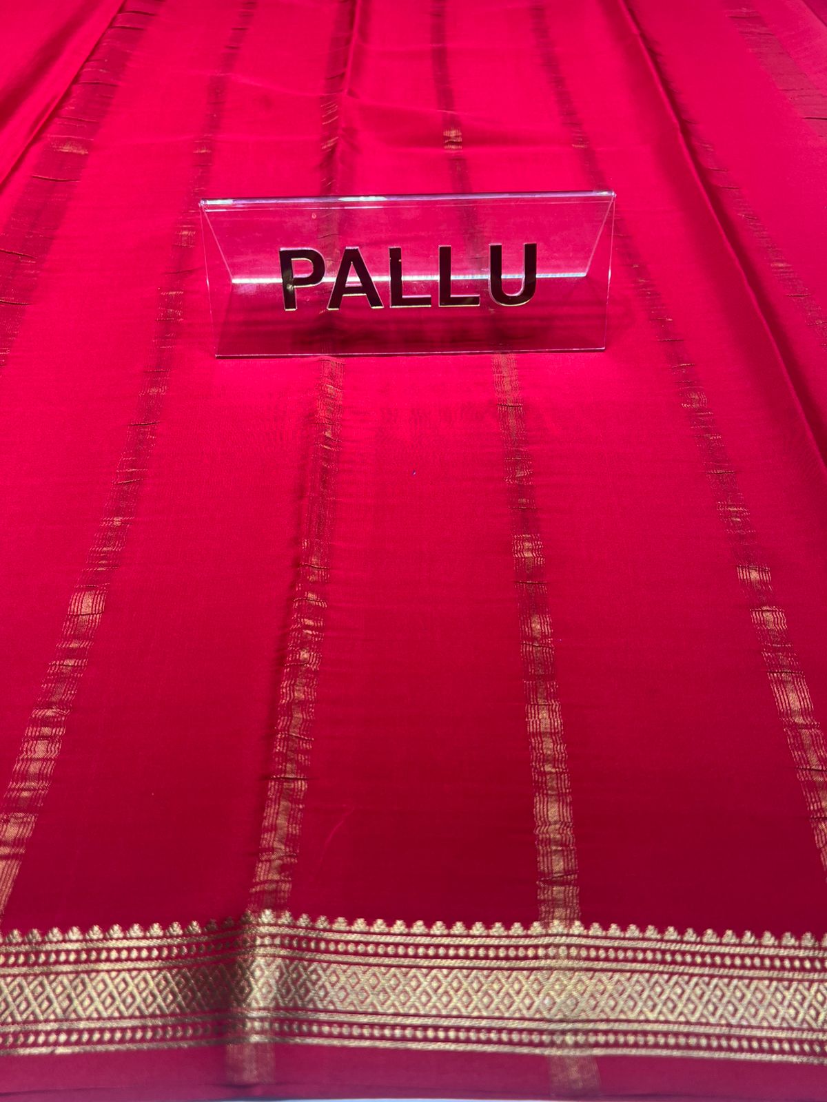 Pure Mysore Silk Saree.