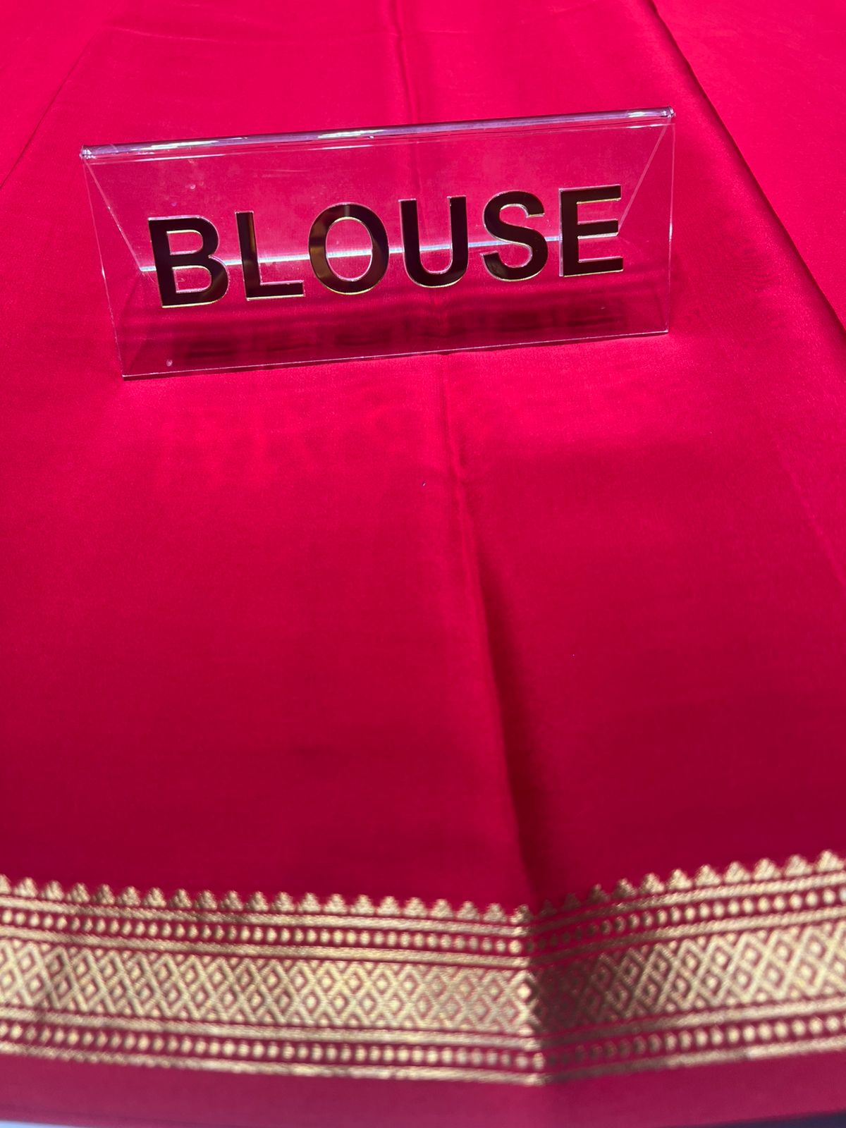 Pure Mysore Silk Saree.