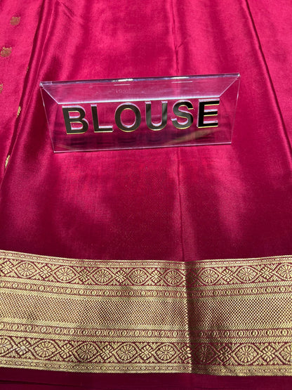 Pure Mysore Silk Saree.