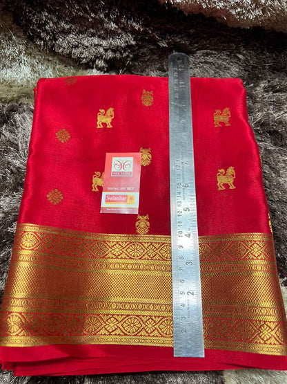 Pure Mysore Silk Saree.