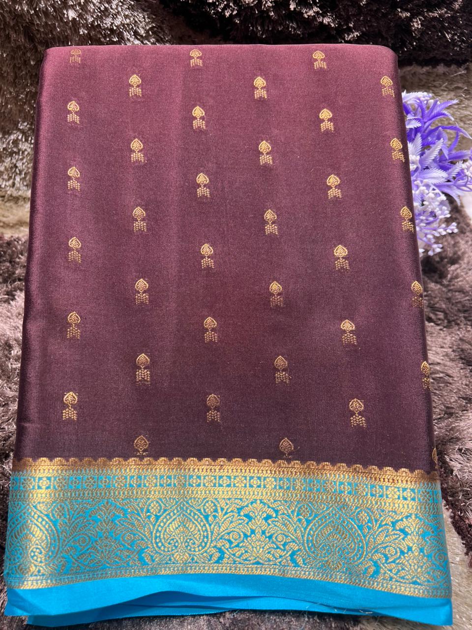 Pure Mysore Silk Saree.