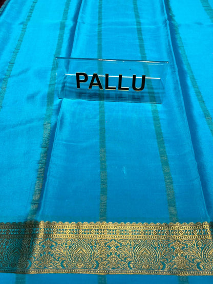 Pure Mysore Silk Saree.