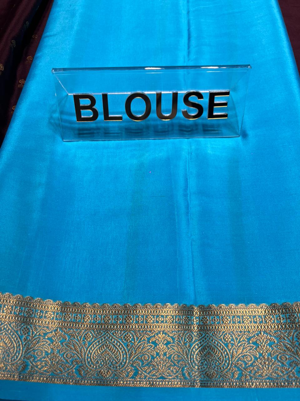 Pure Mysore Silk Saree.