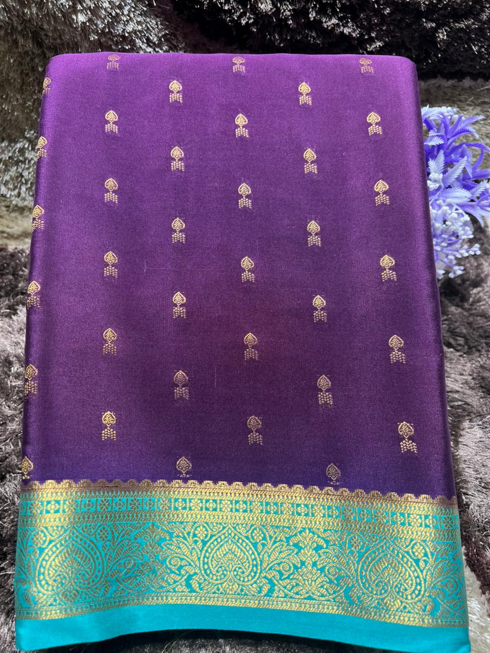 Pure Mysore Silk Saree.