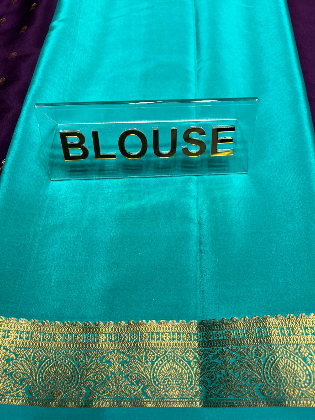 Pure Mysore Silk Saree.