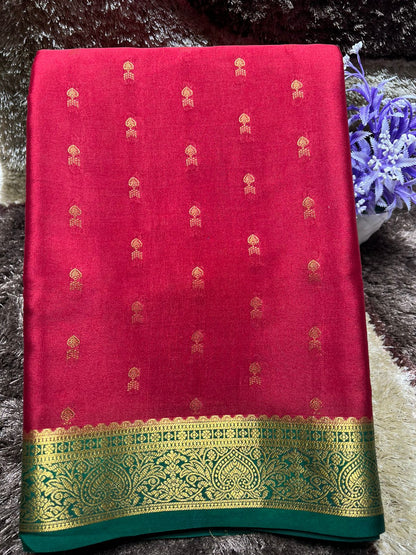 Pure Mysore Silk Saree.
