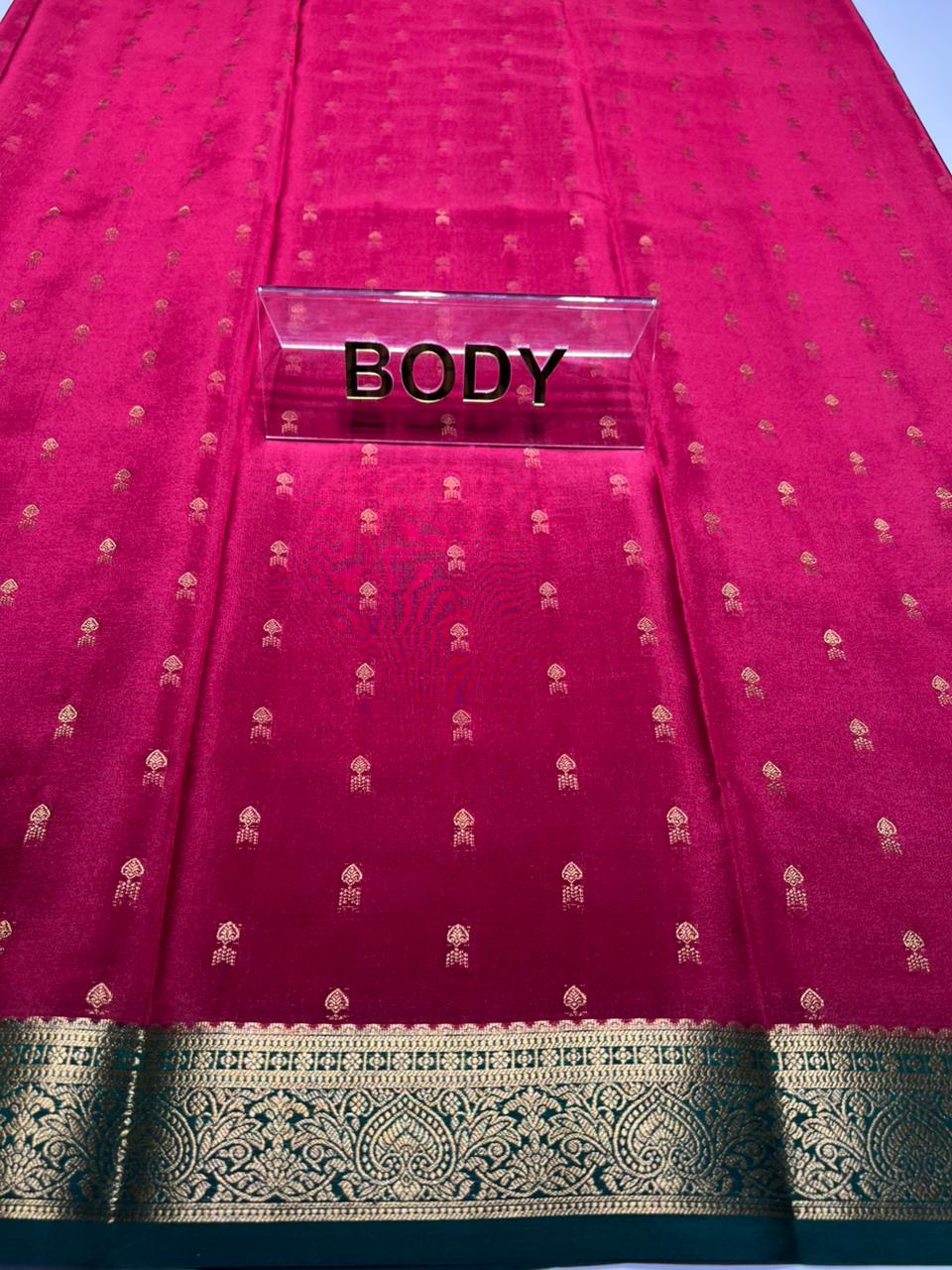 Pure Mysore Silk Saree.