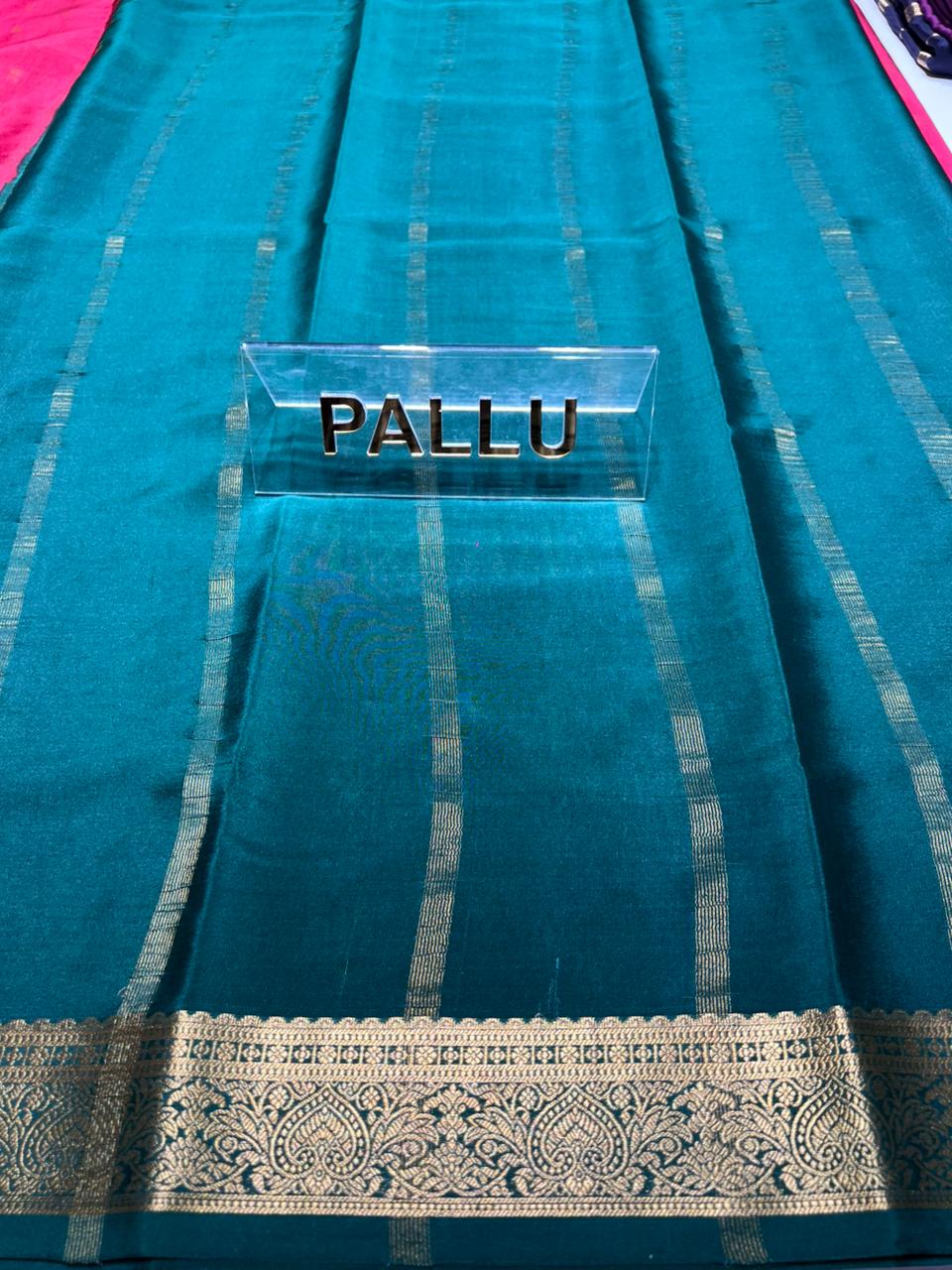 Pure Mysore Silk Saree.