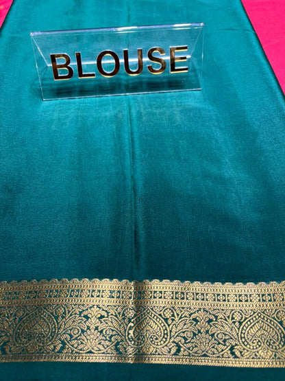 Pure Mysore Silk Saree.