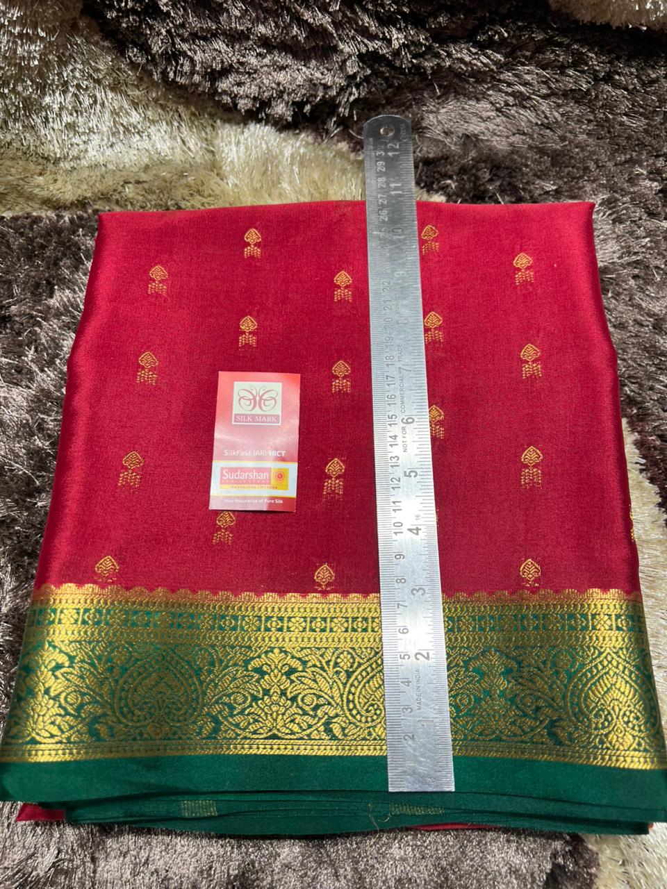 Pure Mysore Silk Saree.