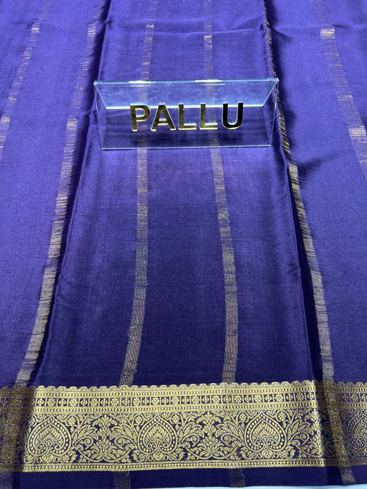 Pure Mysore Silk Saree.